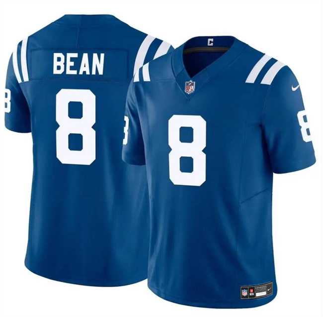 Men & Women & Youth Indianapolis Colts #8 Jason Bean Blue 2024 F.U.S.E. Vapor Limited Stitched Jersey